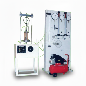 Jual Triaxial Test Set ASTM D-2850 lengkap dengan control panel digital untuk uji kekuatan geser tanah laboratorium
