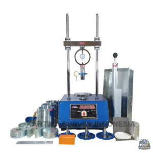 CBR Laboratory Test Set Elektrik 10.000 lbs - Paket Uji CBR Tanah Lab
